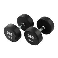 Гантель обрезиненная 22,5 кг BRONZE GYM BG-PA-DB-R225