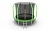 Батут с внутренней сеткой и лестницей EVO JUMP Cosmo 10ft (Green)
